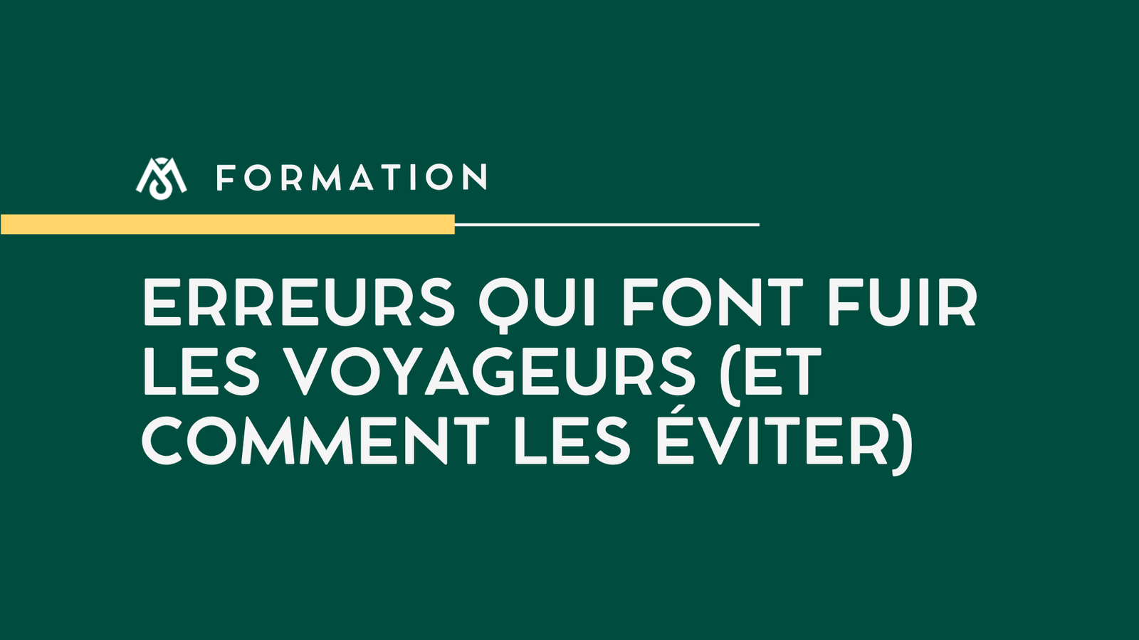 Erreurs qui font fuir les voyageurs : optimisez vos séjours et maximisez vos réservations
